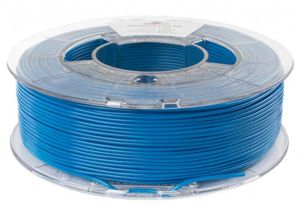 Spectrum 3D Filament / TPU S-Flex 90A / 1,75mm / Pacific Blue / Blau / 0,25kg