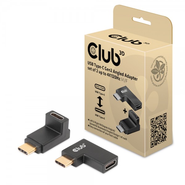 Adapter USB-C 3.2 =&gt; USB-C (Bu) *Club3D*