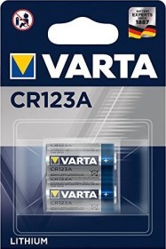 Batterien Lithium CR123A 3V (2-Pack) *Varta*