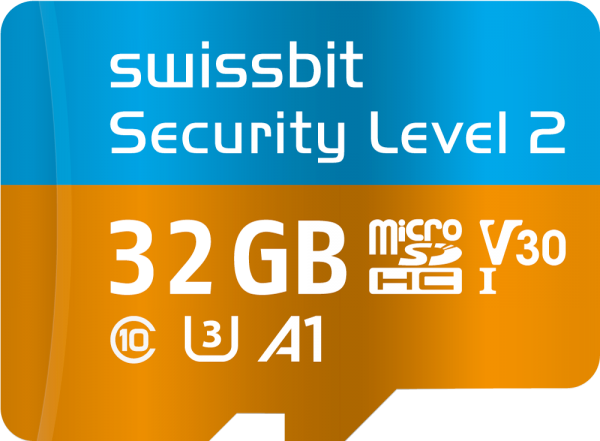 Swissbit Security Upgrade Kit Secure microSDHC / SDXC Memory Card PS-66u | 32 GB