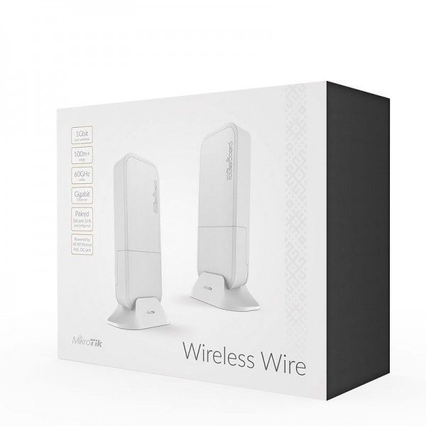 MikroTik Wireless Wire wAPG-60ad devices for 60Ghz link, RBwAPG-60adkit