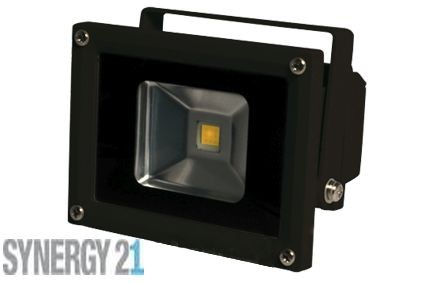 Synergy 21 LED Spot Outdoor Baustrahler 10W schwarzes Gehäuse - kaltweiß V2