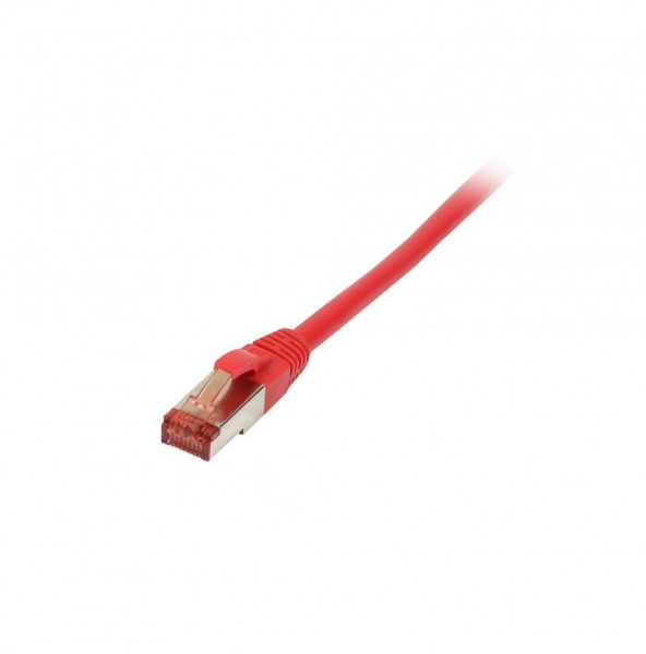 Patchkabel RJ45, CAT6 250Mhz, 5m rot, S-STP(S/FTP),TPE/LSZH(Superflex), Synergy 21,