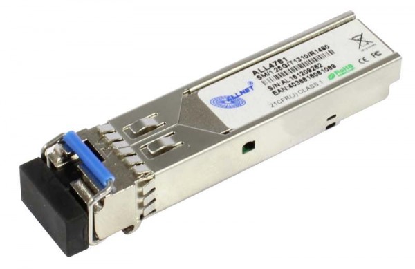 ALLNET Switch Modul ALL4761 SFP(Mini-GBIC), 1000Mbit, WDM(Bidi)/LC, Tx1310nm/Rx1490nm, 9u, 20Km,