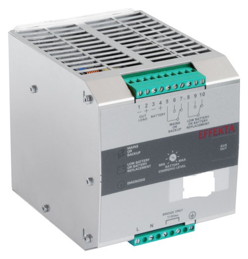 Effekta USV, AC/DC, 48V/ 5A/240W Hutschiene(DIN Rail), ohne Akku, DCH 4805 AS