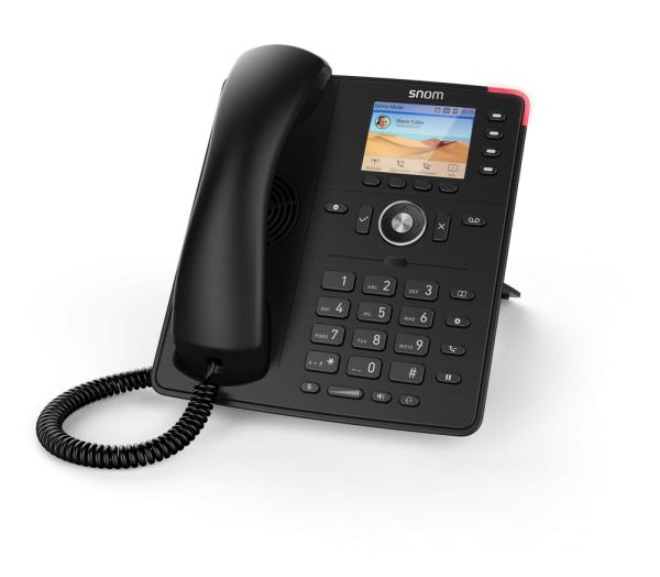 SNOM D713 VOIP Telefon (SIP), Gigabit Schwarz