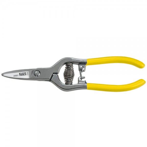 NetPeppers LWL Glasfaser, Kevlar®-Schneidzange mit Federrückstellung(geschwungener Griff), KLEIN TOOLS