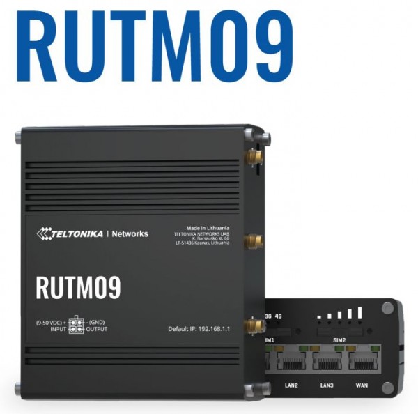 Teltonika · Router · RUTM09 · LTE Router CAT6