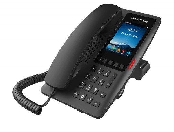 Fanvil H6W-Black, H6W-Black---WiFi Hotel Phone / SIP / Wi-Fi 6