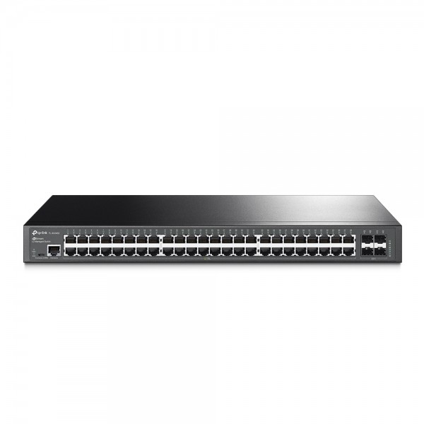 TP-Link Switch full managed Layer2+ 52 Port • 48x 1 GbE • 4x SFP • 19&quot; • Lüfterlos, Omada • SG3452