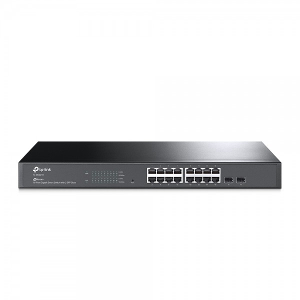 TP-Link Switch full managed Layer2 18 Port Â• 16x 1 GbE Â• 2x SFP Â• 19&quot; Â• Lüfterlos, Omada Â• SG2218