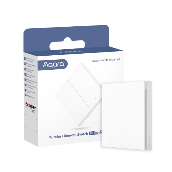 AQARA Smart Wireless Switch 2-fach