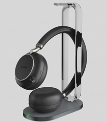 NFR Yealink Bluetooth Headset - BH76 with Charging Stand Teams Black USB-A
