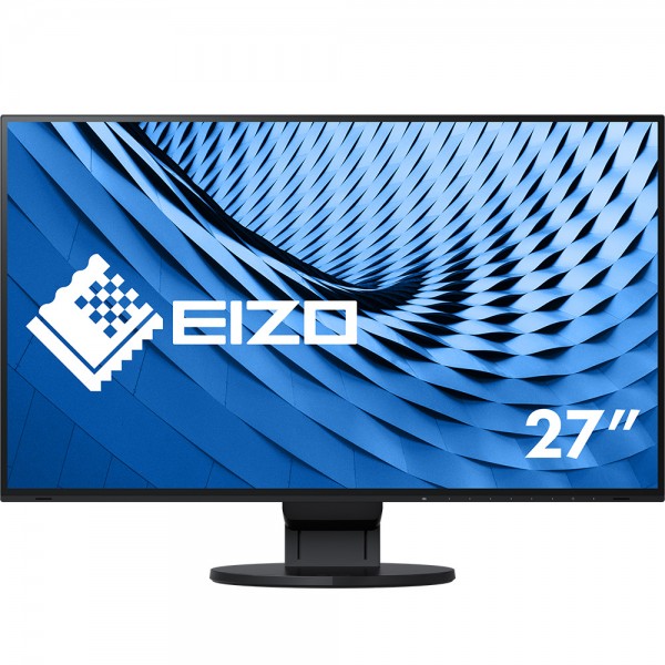 TFT 27&quot; EIZO FlexScan EcoView 4K UHD EV2785-BK Monitor schwarz, IPS-Panel