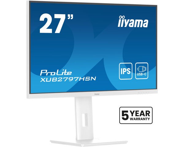 TFT 27,0&quot;/68,5cm iiyama ProLite XUB2797HSN *weiß* 16:9