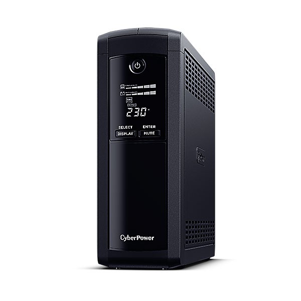 CyberPower USV, Value Pro-Serie, 1600VA/960W, Line-Interactive, USB/RS232, LCD, CEE7-Schutzkontakt