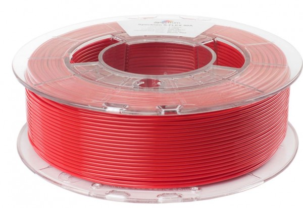 Spectrum 3D Filament / TPU S-Flex 90A / 1,75mm / Bloody Red / Rot / 0,5kg