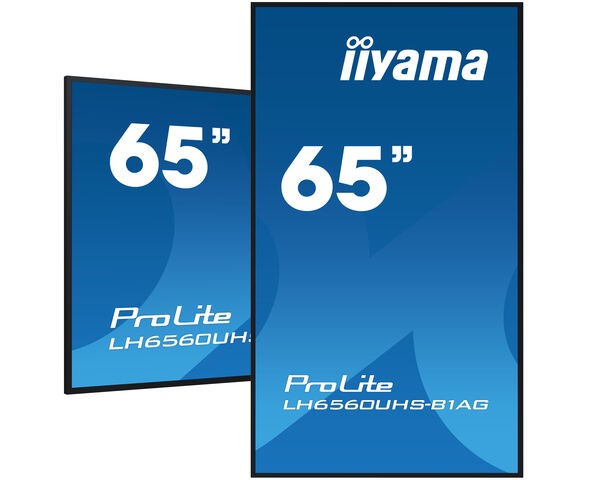 TFT 65,0&quot;/164cm iiyama ProLite LH6560UHS 24/7 *schwarz* 16:9