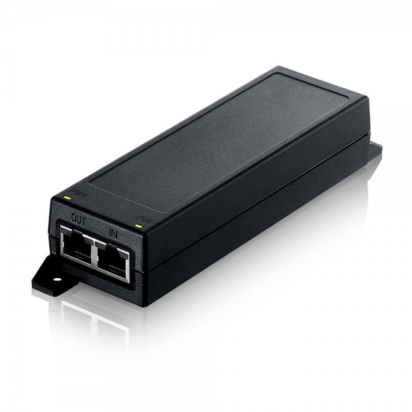 Zyxel PoE+ Injector, Multi Gig 1/2,5Gb Single Port 802.3at PoE+, POE12-30W