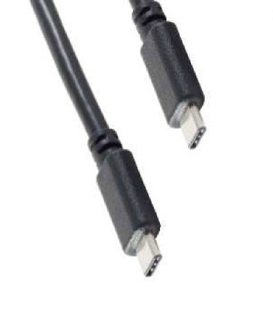 Kabel USB, C(St) =&gt; C(St), 1.0m, USB3.1, schwarz,