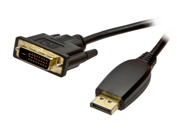Kabel Video DisplayPort 1.1 =&gt; DVI-D 24+1, ST/ST, 1.0m, Full HD 1920*1080@60hz, Synergy21,