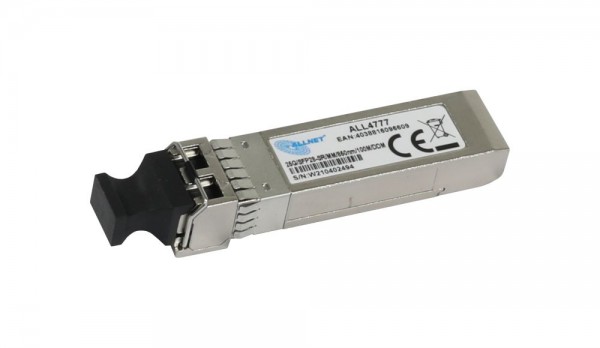 ALLNET Switch Modul ALL4777 SFP28-25GB-SR, 25Gbit Multimode, LC-Anschluß, bis 100m, uncodiert,