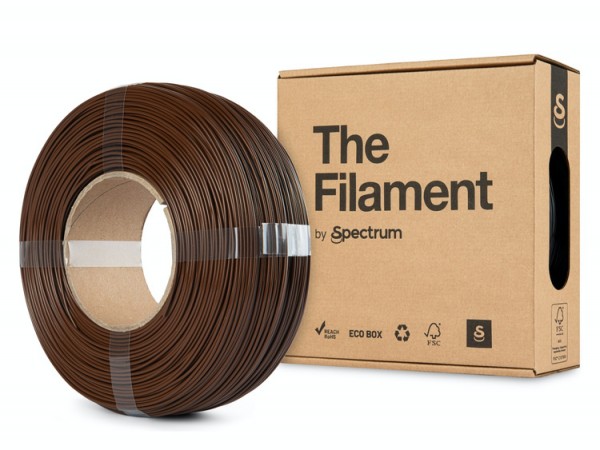 The Filament · ReFill PLA · BISON BROWN · 1.75mm · 1kg