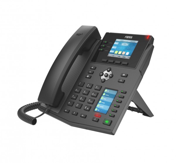 Fanvil X4U, Mid-range Business phone PoE, Gigabit / SIP / POE / Gigabit / USB-Port
