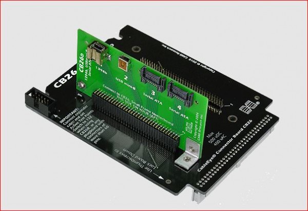 CableEye 756D / CB26D Interface-Platine (SATA, USBminiB, 1394)