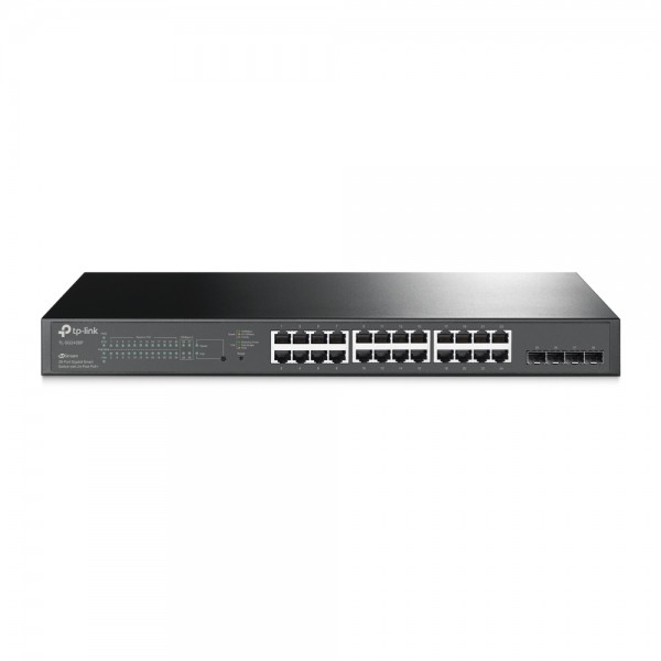 TP-Link Switch full managed Layer2+ 28 Port Â• 24x 1 GbE Â• 4x SFP Â• PoE Budget 192 Watt Â• 16x PoE at Â• 8x GbE Â• 4x SFP Â• 19? Â• Omada Â• SG2428P