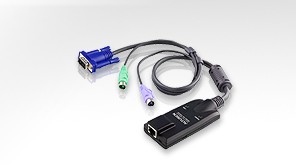 Aten KVM-Switch.zbh.Adapter Cable TP PS/2+HDB, bis 50m,