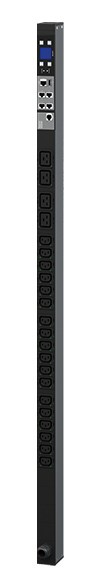 Bachmann PDU, Steckdosen, 18xDosen(C13)+ 4x(C19)-&gt; Zuleitung 3m, 16A, mit Stecker Stecker(CEE16A,3pol.Blau), BN7000,