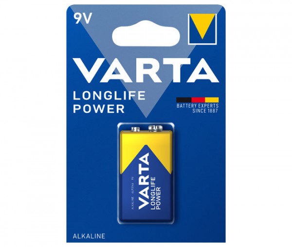 Batterie 9V E-Block (6LR61) Varta High Energy - 1-Pack