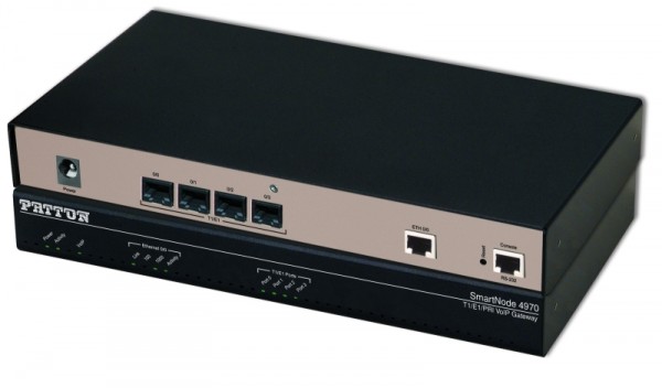 Patton SmartNode 4970A, 4 T1/E1 PRI VoIP Gateway, 120 VoIP Channels, HPC