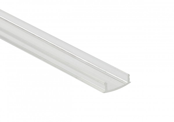 Synergy 21 LED U-Profil zub ALU001-R PMMA clear diffusor/cover + ALU002-R, ALU003, ALU004, ALU007-R, ALU021, ALU024, ALU084 ,Kunststoffabdeckung klar