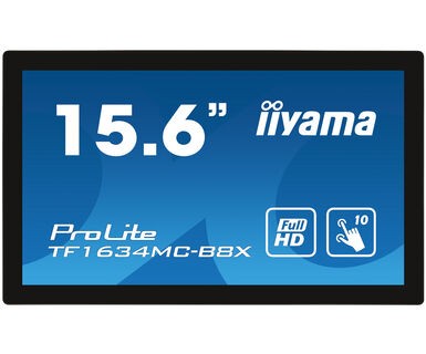 TFT-Touch 15,6&quot;/39,5cm iiyama ProLite TF1634MC *schwarz* 16:9 - open frame