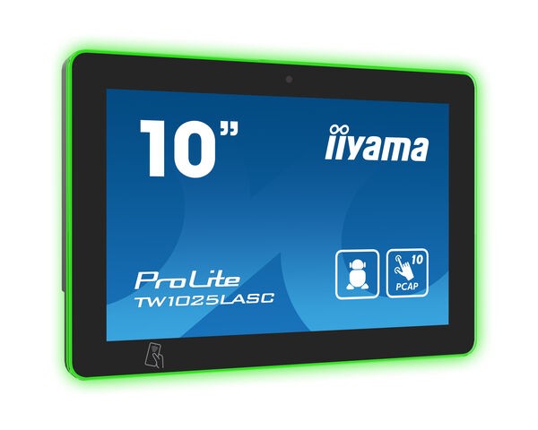 Iiyama Tablet 10,1&quot;/25,5cm ProLite TW1025LASC *schwarz* 16:9 24/7