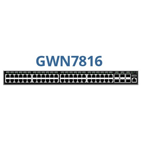 Grandstream GWN7816 48x Ports Layer-3-Netzwerk-Switch