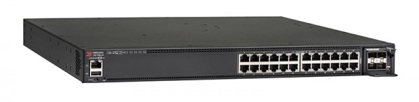 CommScope RUCKUS Networks ICX 7450 Switch 24-port 1 GbE switch, 3 modular slots for optional uplinks/stacking