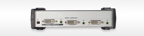 Aten Video Splitter, DVI/Audio, 1xInput,2xOutput