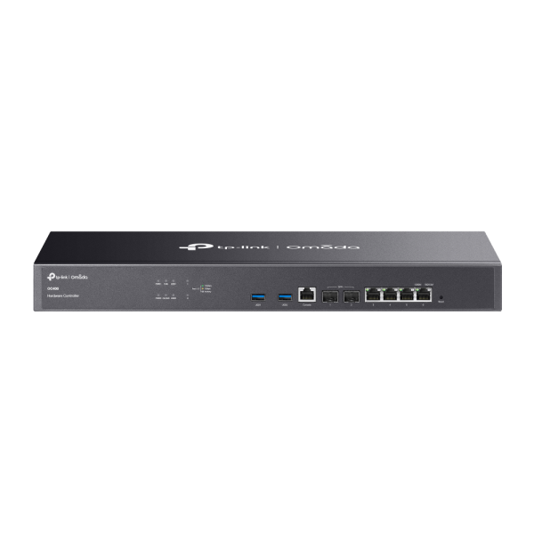 TP-Link - OC400 - Omada Hardware Controller bis zu 1000 Accespoints - 2× 10GE SFP+ Slots, 4× GE RJ45 Ports, and 2× USB 3.0 Ports