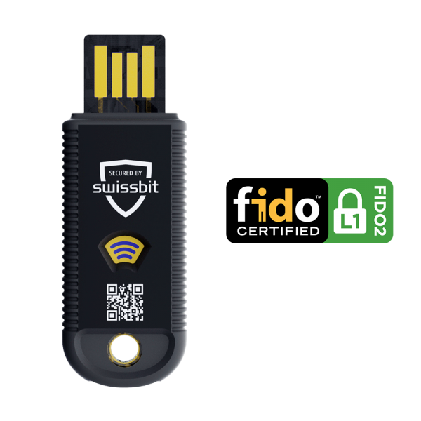Swissbit iShield Key Pro USB/NFC Security Key Retailverpackung