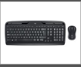 Logitech Set - MK330 Wireless Keyboard and Mouse Combo *US International*