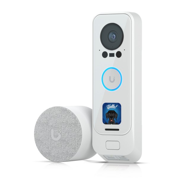 Ubiquiti Unifi Protect G4 Doorbell Professional PoE Kit / Türklingel / Wifi / 8MP Kamera / 2-Way Audio / UVC-G4 Doorbell Pro PoE Kit