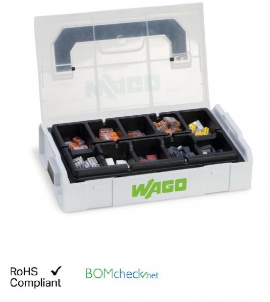 Wago Verbindungsklemmen Set L-BOXX® Mini; Serien 221, 2273, 773, 224, 243