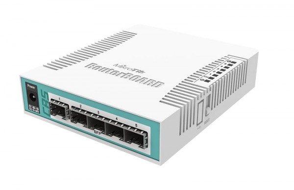 MikroTik Cloud Router Switch CRS106-1C-5S, 5x SFP, 1x Combo