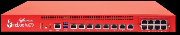 WatchGuard Firebox M670, Trade up to WatchGuard Firebox M670 with 1-yr Total Security Suite