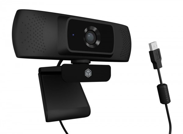 ICY Box Adapter, Full-HD Webcam mit Mikrofon, USB 2.0, IB-CAM301-HD,