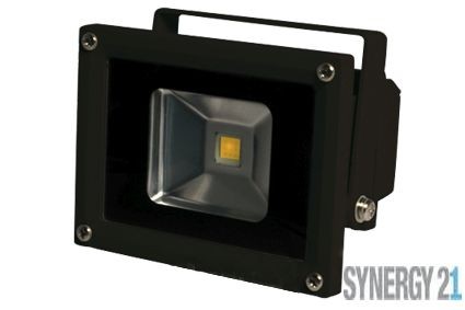 Synergy 21 LED Spot Outdoor Baustrahler 10W schwarzes Gehäuse - neutralweiß V2