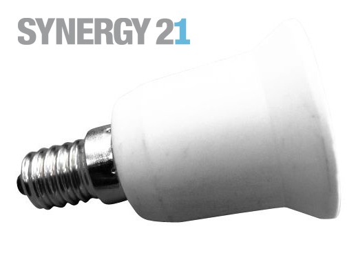 Synergy 21 LED Adapter für LED-Leuchtmittel E14-&gt;E27
